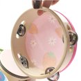 thumbnail image 3 of 6 Inch Handheld Drum Percussion Musical Toy For Kids Educational Learning Instrument With Sounds Lights Interactive Metal J Design, 3 of 3