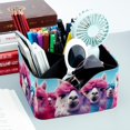 thumbnail image 6 of Square Pencil Organizer Pen Holder with 4 Compartments and Removable Dividers, 6 of 6