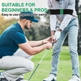 thumbnail image 3 of Unique Bargains Golf Training Aid Swing Corrector Tool Golf Accessories Improve Swing Alignment Green Black 2 Pcs, 3 of 7