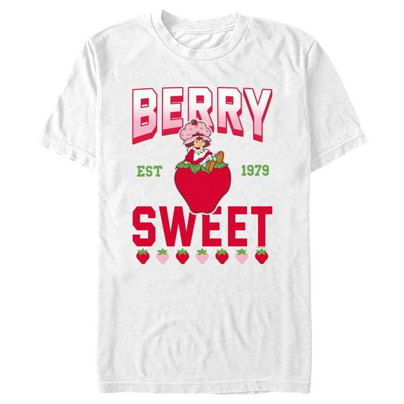 Men's Strawberry Shortcake Giant Berry  Graphic T-Shirt