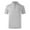 Gray, variant on Women's T Shirts Casual Button Collared Tees Quick Dry Short Sleeve Tops Plus Size Pullover Basic Bouses (3XL, Navy)
