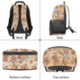 thumbnail image 6 of Uorisanigo Orange Capybara Kids Backpack for School, 17 Inch Water Resistant Bookbag, Lightweight Travel Daypack for 5-12 Year, Ideal for Camps, Hiking and Weekend Trips, 6 of 7