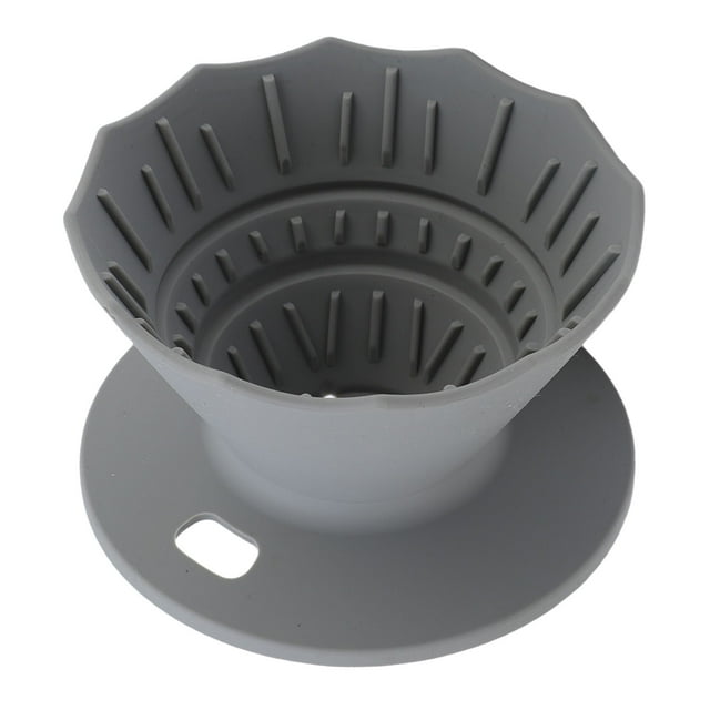 Coffee Dripper Portable Silicone Coffee Dripper Lightweight Hand Brewed Filter Heat and Travel Friendly with Silicone Coffee Filter