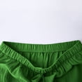 thumbnail image 7 of WQNVRNR Womens Wide Leg Pants- Drawstring Fashion Casual Elastic Waist Green Size 3XL, 7 of 7