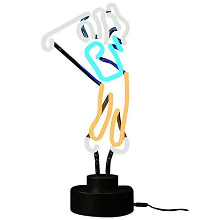 - Golfer Neon Sculpture