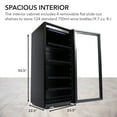 thumbnail image 5 of Freestanding 124 Bottle Wine Refrigerator, 5 of 8