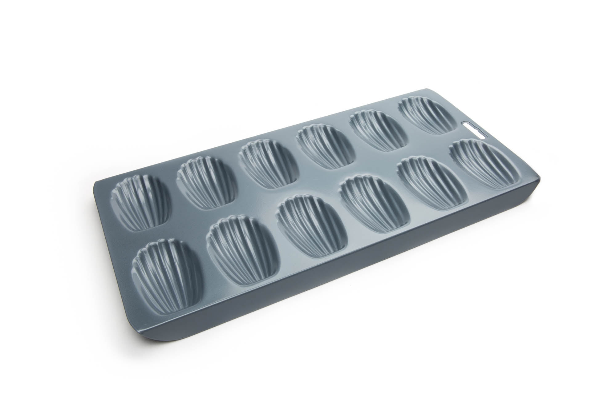 6 Holes,Gold Madeleine Tray,Metallic Professional Non-Stick 6 Hole Madeleine Bake Mold,Carbon Steel Madeleines Baking Tray DIY Durable Cake Mould Pan Mold For Madeline Cake Bread