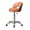 Orange+grey_A, variant on High Chair with Back,Multi-Purpose Drafting Spa Bar Stool,Shop Medical Salon Stools with Wheels Small Leather Executive Office Chair
