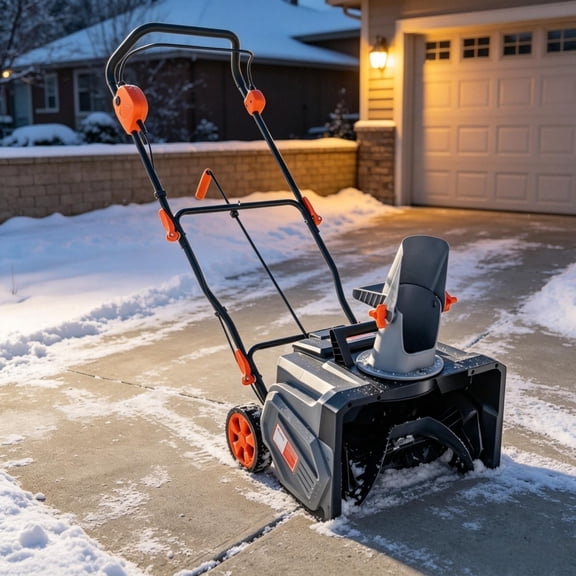 18" 40V Brushless Cordless Snow Blower|1400W Motor, PU Auger, 12" Clearing Depth, 2 Pack 4.0Ah Batteries Fast Charger Included On-Site