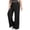 Black, variant on Staron Plus Size High Waist Yoga Pants for Women Running Workout Leggings with Pockets Stretchy Loose Fit Athletic Sports Fitness Tights, White 4XL