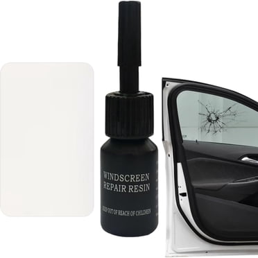 Windshield Crack Repair Kit, UV Resin Fluid for Car Glass Chips (3-10ml)