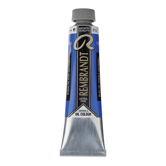 Rembrandt Artists' Oil Color, 40ml, Cobalt Blue Ultramarine