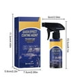 thumbnail image 2 of 9 Pcs 120ml Advanced Car Quick-Acting Coating Agent Spray, Car Coating Spray, Quick Effective Coating Spray,Car Scratch Wax Polish Spray Waterless Wash, Oil Film Emulsion Glass Cleaner, 2 of 3