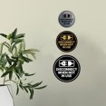 thumbnail image 2 of Circle Disconnect When Not In Use Sign (Black) - Small, 2 of 4