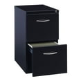 thumbnail image 4 of Hirsh Pro 23" Deep Mobile Pedestal File Cabinet 2 Drawer File-File, Letter Width, Black, 4 of 6