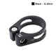 thumbnail image 4 of Clip de tubo de bicicleta de asiento abrazadera de tija de sillín de bicicleta de montaña CNC carretera (31,8mm) negro JShteea Accesorios para bicicletas, 4 of 9