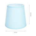 thumbnail image 2 of Greenadscape Fabric Lampshade Blue Dustproof Cover For Ceiling Lamp 1Pcs 5.9*5.9in, 2 of 8