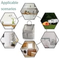 thumbnail image 5 of Organizador de bolsas de almacenamiento para colgar en la pared, 4 unidades, gris mejorado, 5 of 5