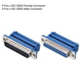 thumbnail image 3 of 5Pairs D-SUB DB25 25 Pin IDC Crimp Connector Female Male 2.54mm Pitch Flat Ribbon Cable, 3 of 5