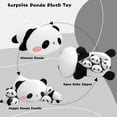 thumbnail image 2 of Almohada de peluche TOYSYM Panda con 4 peluches para bebés, 2 of 9