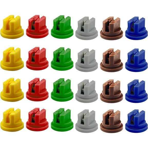 Spray Tip Solution, Flat Fan Spray Tip For Enhanced Efficiency In Industrial Agricultural Applications, High Quality Plastic Even Spray Distribution, Medium Droplet Size,