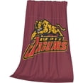 thumbnail image 3 of Iupui Jaguars Blanket Large Luxury Fleece Soft Anti-Static Anti-Pilling Flannel Bed Blanket, 3 of 6