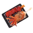 thumbnail image 1 of 1/6 miniatura cocina comida placa de hierro #2 pulpo Zulema Dollhouse BBQ, 1 of 5