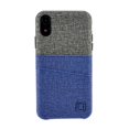 thumbnail image 6 of Dockem Wallet Case for iPhone XR; Built-in Metal Plate, 2 Credit Card Slots, Luxe M2, Blue/Grey, 6 of 9