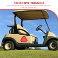 thumbnail image 3 of NICEXMAS Reflective Triangle For The Car 1Pack Red PVC Slow Moving Vehicle Indicator, 3 of 8