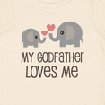 thumbnail image 4 of Inktastic My Godfather Loves Me Godson Boys or Girls Baby T-Shirt, 4 of 5