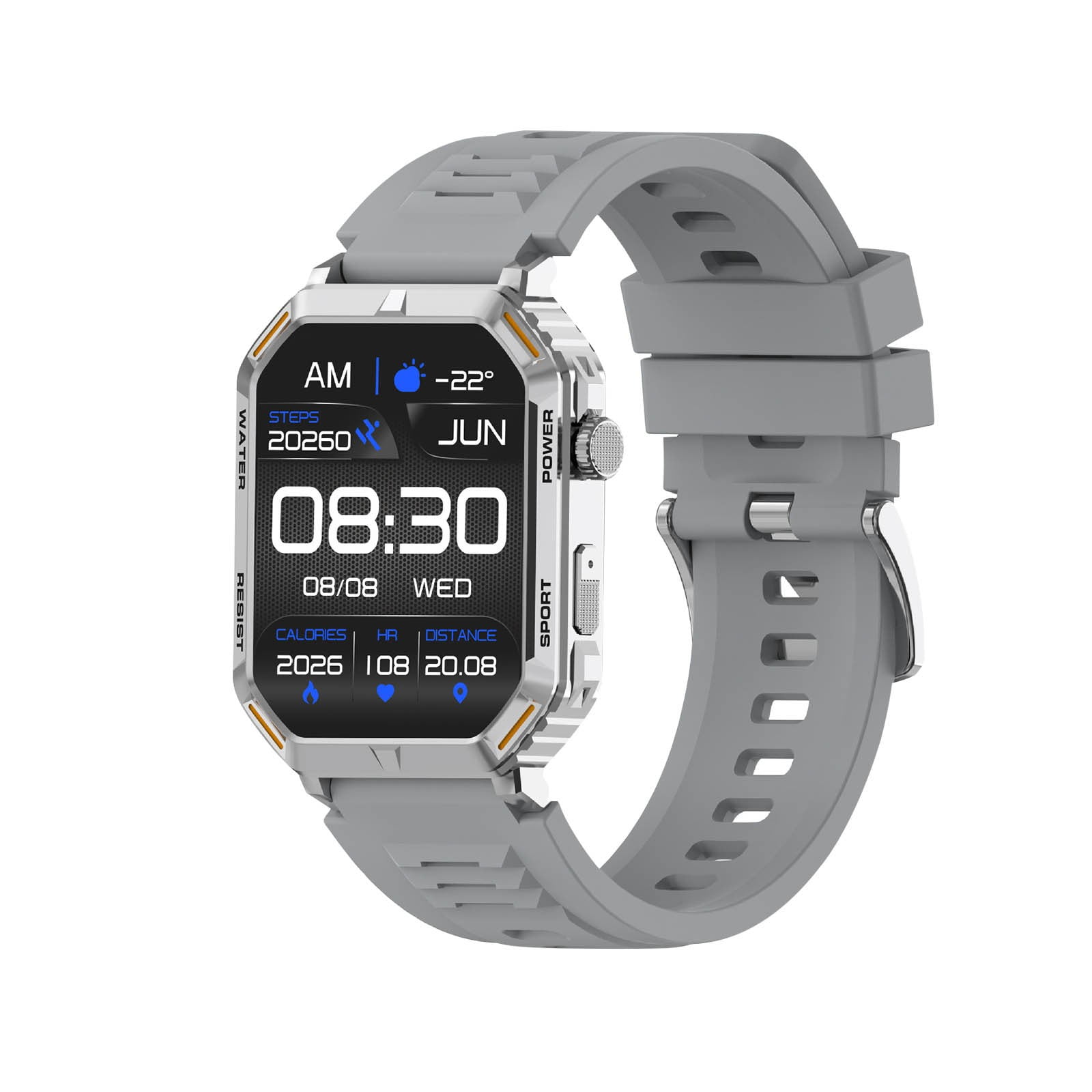 Aqestyerly New G106 Smartwatch 1.96 High Definition Screen Ultra Low Power Chip Bluetooth Call Step Counting Sports Watch Consumer Electronics Clearance Walmart