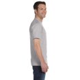 thumbnail image 2 of Hanes Mens Beefy T-Shirt 2-Pack, 5XL, Light Steel, 2 of 5