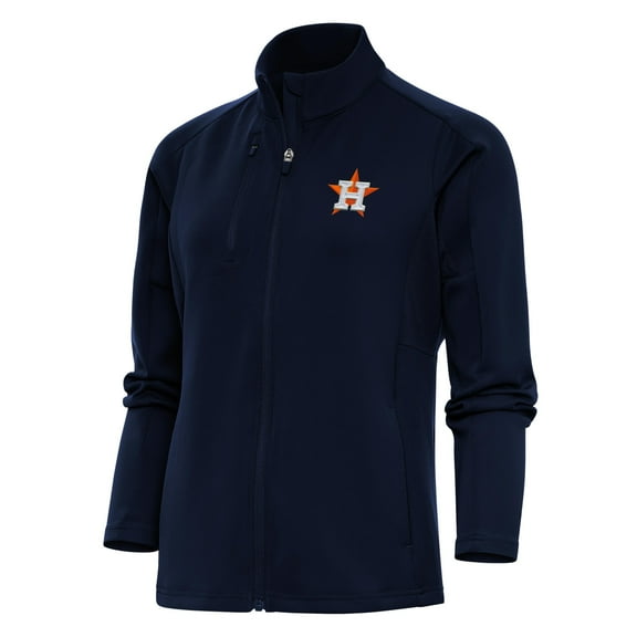 Women's Antigua Navy Houston Astros Logo Generation Full-Zip Jacket