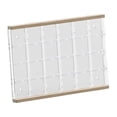 thumbnail image 3 of Caja de almacenamiento para broches, insignias, alfileres, expositor de acrílico transparente, multiusos 24 rejillas, 3 of 9