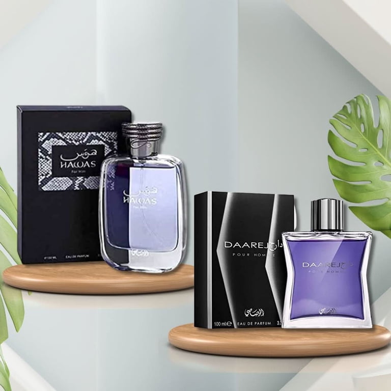 RASASI Hawas For Him & Daarej Pour Homme - 100Ml 3.4Oz EDP