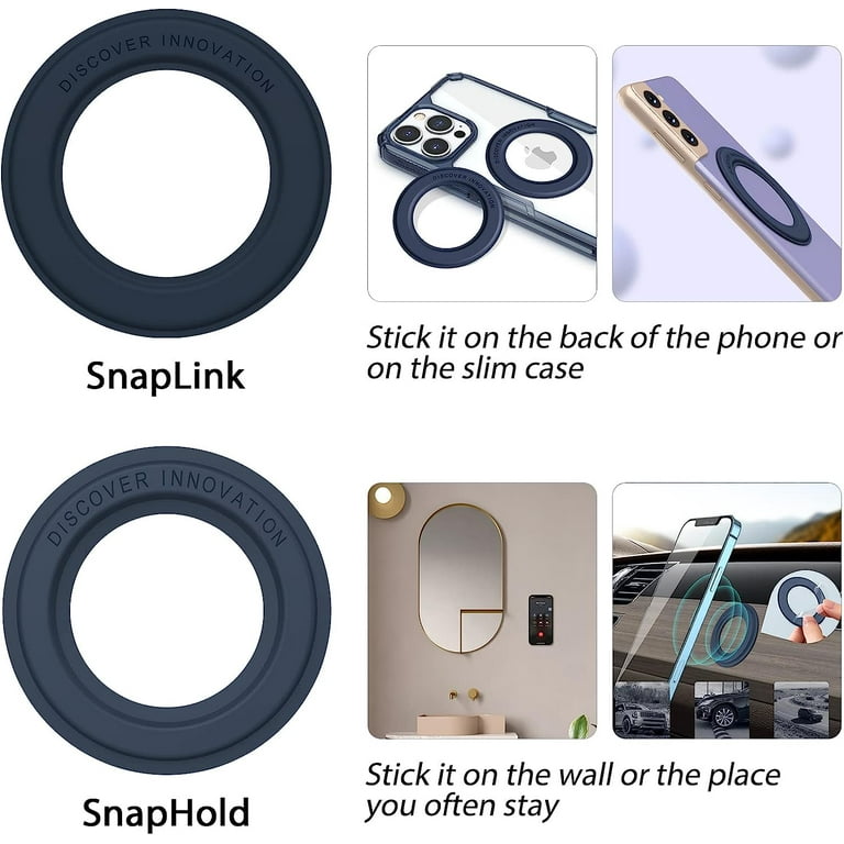 Magsafe Wall Mount and Magsafe Magnetic Ring Set, SnapHold