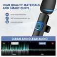 thumbnail image 4 of Wireless Lavalier Microphone, 2 Mini Microphones and Receiver, Wireless Lavalier Microphone for Video Recording/Live Streaming, 4 of 5