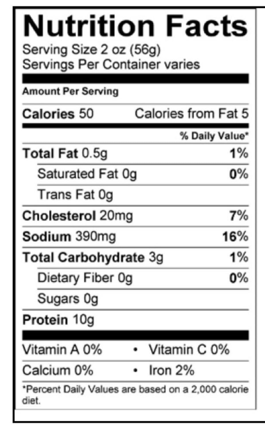 Ol' Farmers Cherrywood Smoked Ham, Fully Cooked, Gluten Free Lunch Meat, Deli Sliced, Plastic Bag, 10g Protein per 2 oz Serving