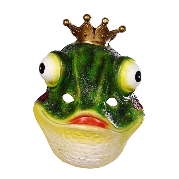 Frog Face Cover, Cosplay Masquerade Full ,Costume Face Cover Party Carnival Mardi,Men Props Fancy Dress Festivals Headgear Cosplay,Masquerade Birthday Easter