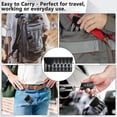 thumbnail image 6 of Mini Screwdriver Keychain Set - 20 Pieces, Bulk Gifts for Men and Adults, Portable Keychain Tool Kit for Everyday Fixes, Adult Party Favors, Stocking Stuffers for Men, 6 of 6