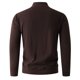 thumbnail image 4 of pstuiky camisetas de manga larga para hombre, Suéter de punto cálido de color sólido de moda informal para hombre, manga larga, top redondo camisetas de hombre xl, 4 of 6