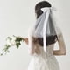 thumbnail image 1 of Accesorios de fotografía de de tul corto nupcial de boda para mujer y ña, s bncos B Colcomx velo de novia, 1 of 7