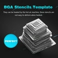 thumbnail image 3 of BGA Rework Net, 130pcs BGA Universel Reballing BGA Chaleur Pochoirs BGA Reballing Pochoirs Performance Éprouvée, 3 of 12