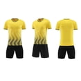 thumbnail image 4 of Trikvn Youth Boys Gym Outfit 2 Piece Workout Shirt and Athletic Shorts Set Relaxed Fit Elastic Waist Quick Dry Breathable Material for Soccer Summer Activewear, 4 of 6