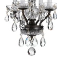 thumbnail image 2 of 5534-EB-CL-I Crystorama Lighting Traditional Crystal - 15 Inch 4 Light Chandelier-Italian Crystal Type-English Bronze Finish   -Traditional, 2 of 9