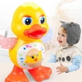 thumbnail image 2 of Lovely Electric Dancing Duck Doll With Music Lights Educational Toy Musical Lighting Kids Interactive Toy Gift For 1 2 3 Year, 2 of 5