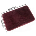 thumbnail image 2 of FANNYC 15.7''x23.6'' Fluffy Shaggy Area Rug Soft Fuzzy Rug Anti-Skid Dining Room Carpet Home Decor Bedroom Living Room Floor Mat Door Rug Bathroom Entrance Mat,16 Styles, 2 of 5