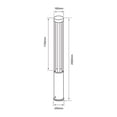 thumbnail image 5 of Lampara Postes Led Exterior Negro 25w Luz Suave Cálida, 5 of 5