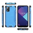 thumbnail image 1 of DALUX Combat Phone Case Compatible with Wiko Ride 3 / Wiko U614AS (2021) - Blue/Black, 1 of 3