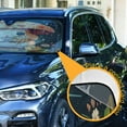 thumbnail image 3 of Cute Hamster with Umbrella Car Windshield Sun Shade Foldable Car Front Window Visor Heat and UV Protection 55x27.6, 3 of 8